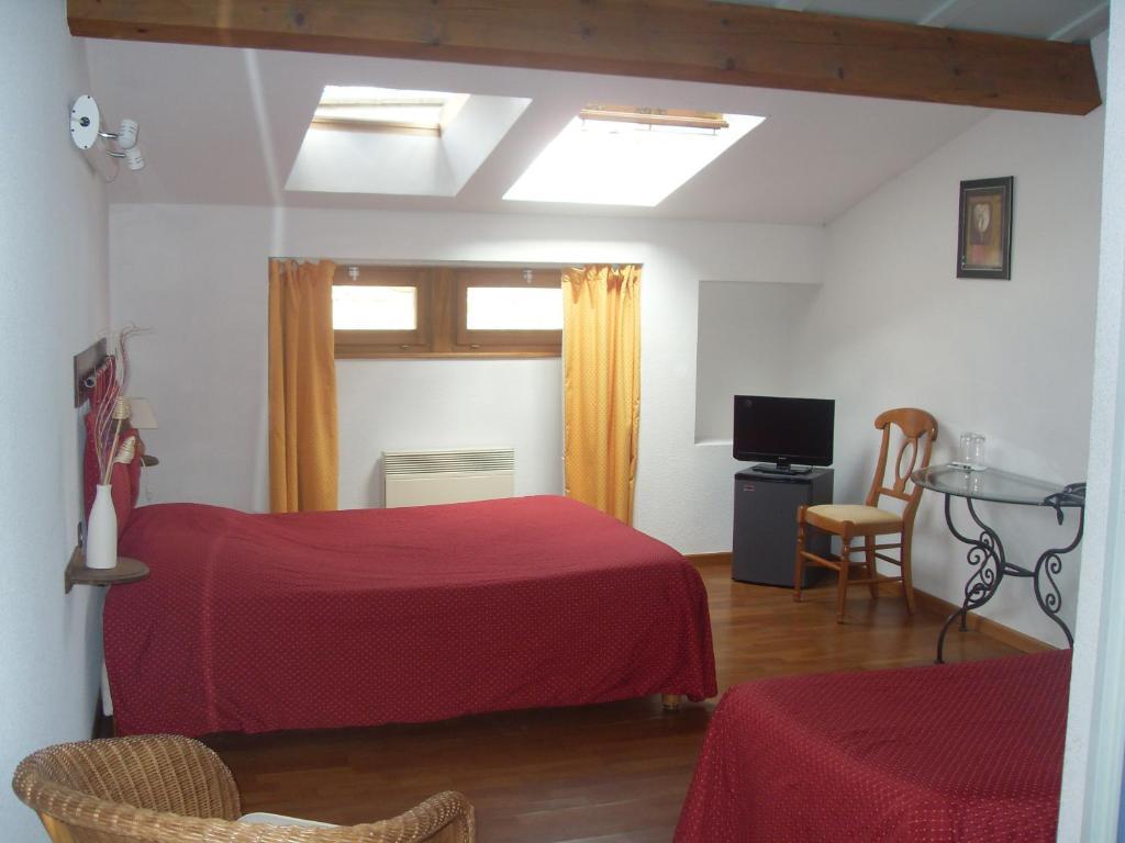 La Bastide Du Soleil Hotel Vinezac Szoba fotó