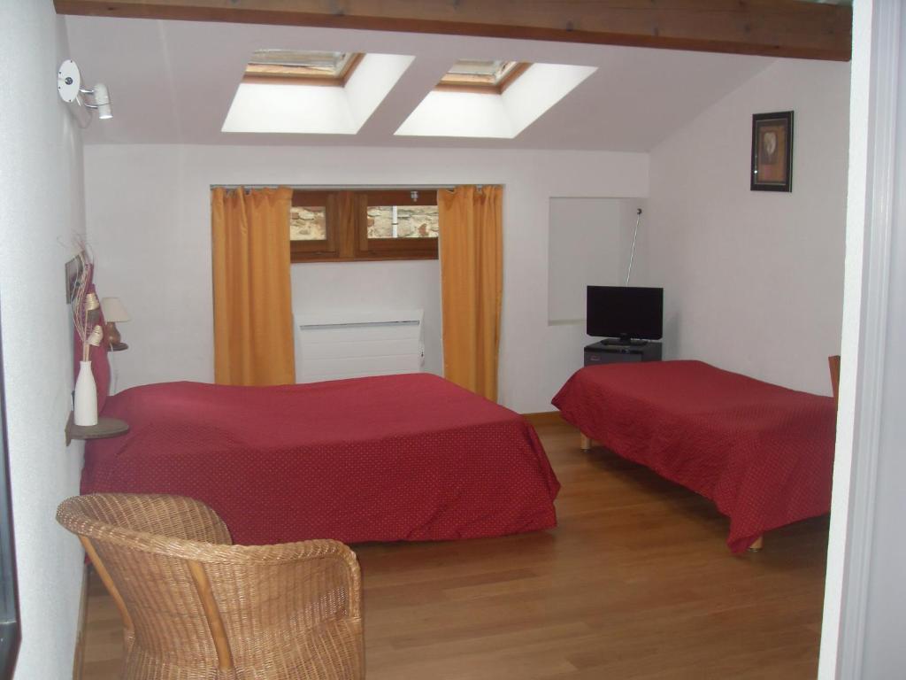 La Bastide Du Soleil Hotel Vinezac Szoba fotó